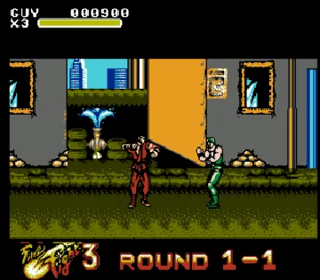 Final Fight 3 (Asia) (En) (Aftermarket) (Pirate) screen shot game playing